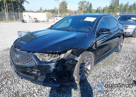 2018 Acura Tlx Tech A-Spec Pkgs from USA, damaged, VIN 19UUB2F68JA004135
